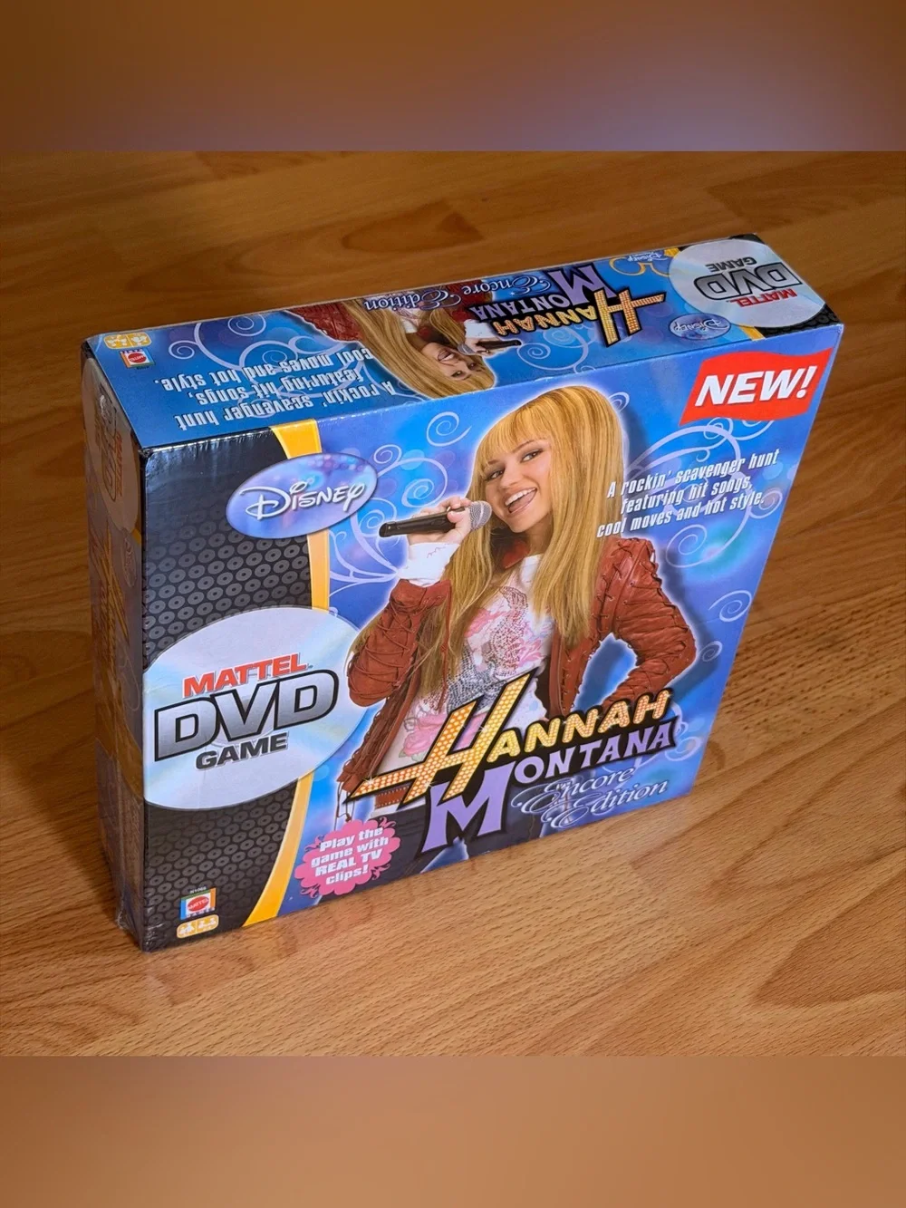 Mattel Hannah Montana DVD Game - Blue, Purple, Pink, Yellow